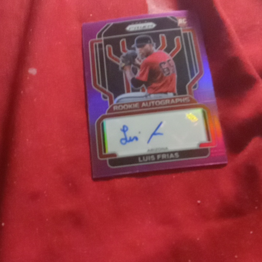 LUIS FRIARS ROOKIE AUTOGRAPH - Picture 2 of 4